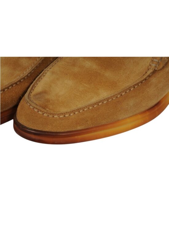 Loro Piana Summer Walk Size US8.5 EU41.5 Brown Tan Suede Slip On Loafer main image 6